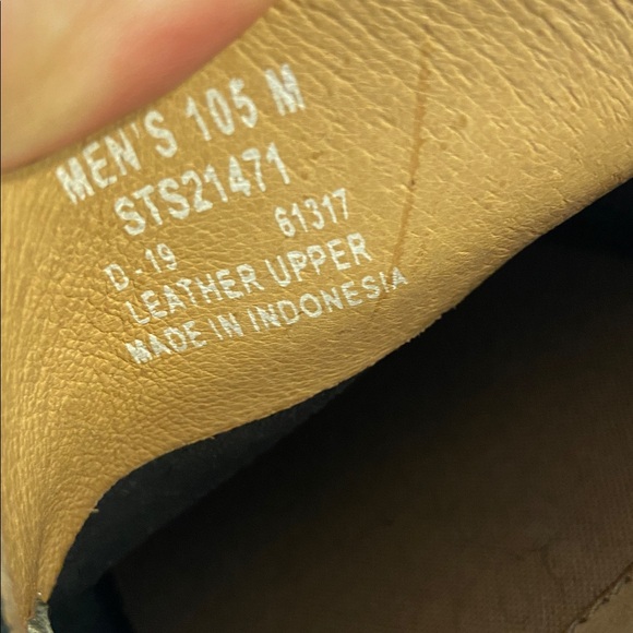 Sperry Men's Black Loafers with Tan Soles size 10.5 BNWOT see all photos - Picture 5 of 12